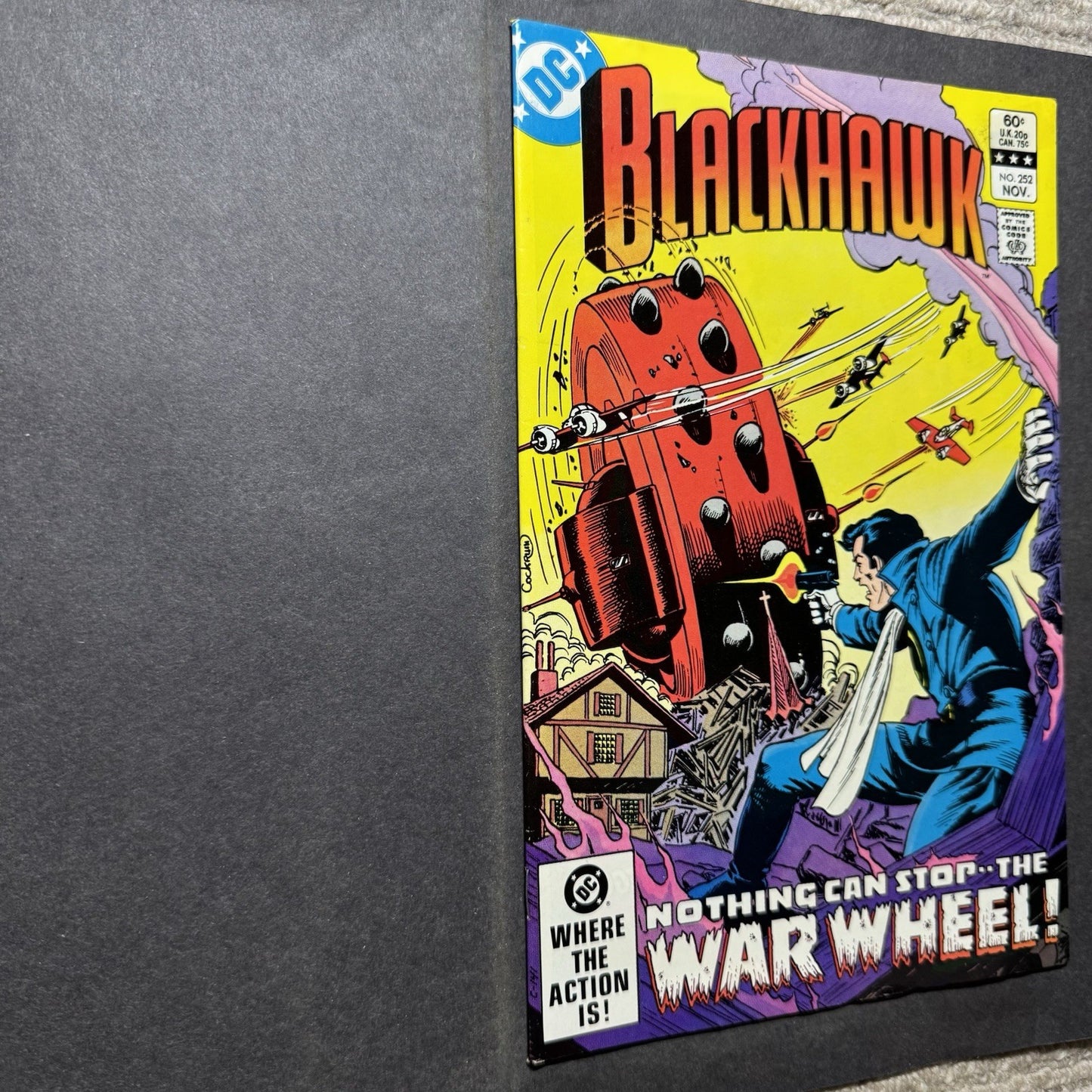 Blackhawk 252 - Bronze Age Dc Comics 1982