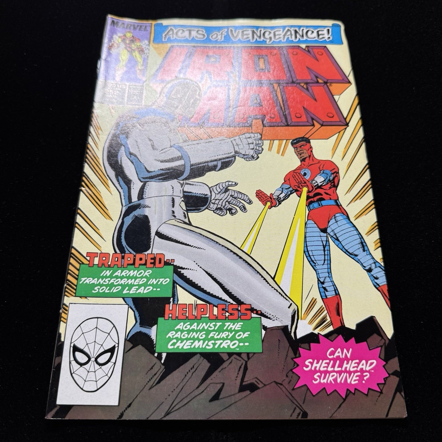 Iron Man 252 - Copper Age Marvel Comics 1990