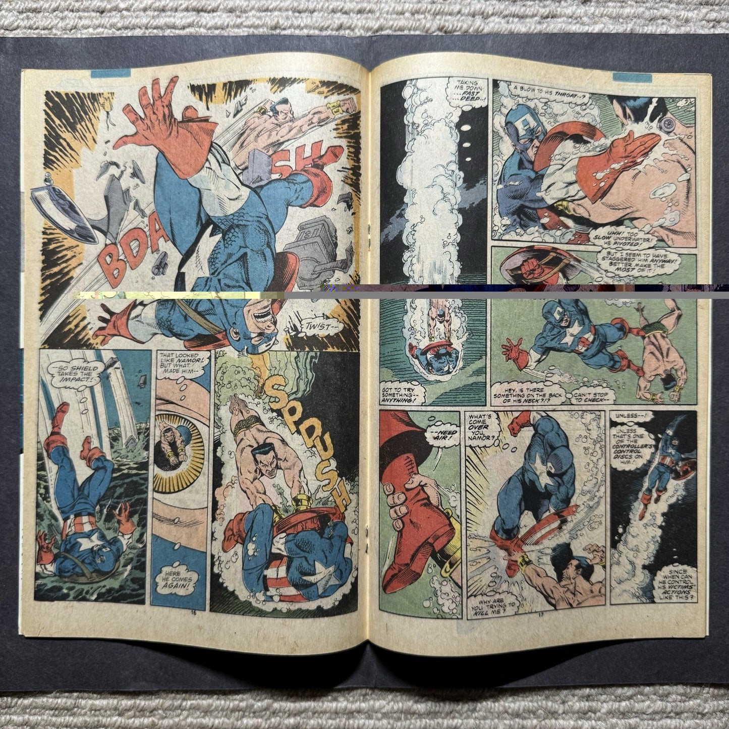 Captain America 365 - Copper Age Marvel Comics 1989