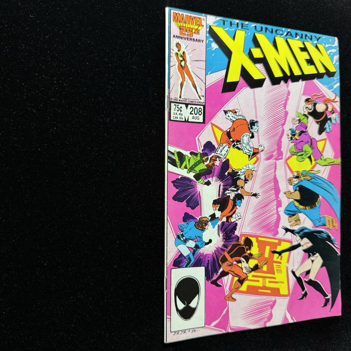 Uncanny X-Men 208 - Copper Age Marvel Comics 1986