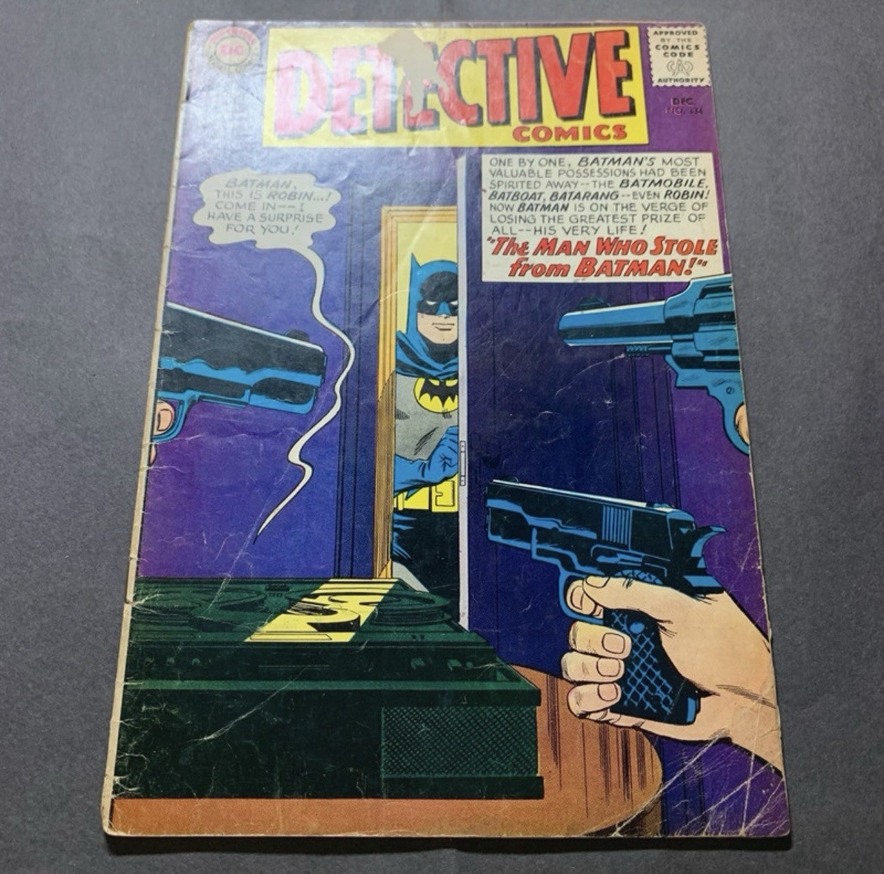 Detective Comics 334 - Silver Age Dc Comics 1964