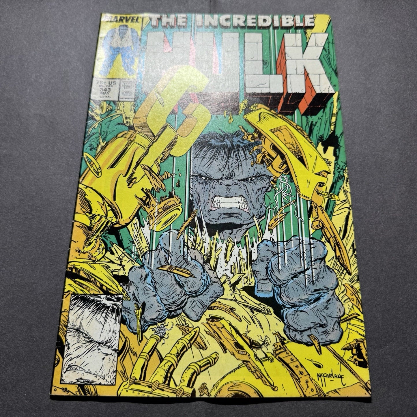 Incredible Hulk 343 - Copper Age Marvel 1988