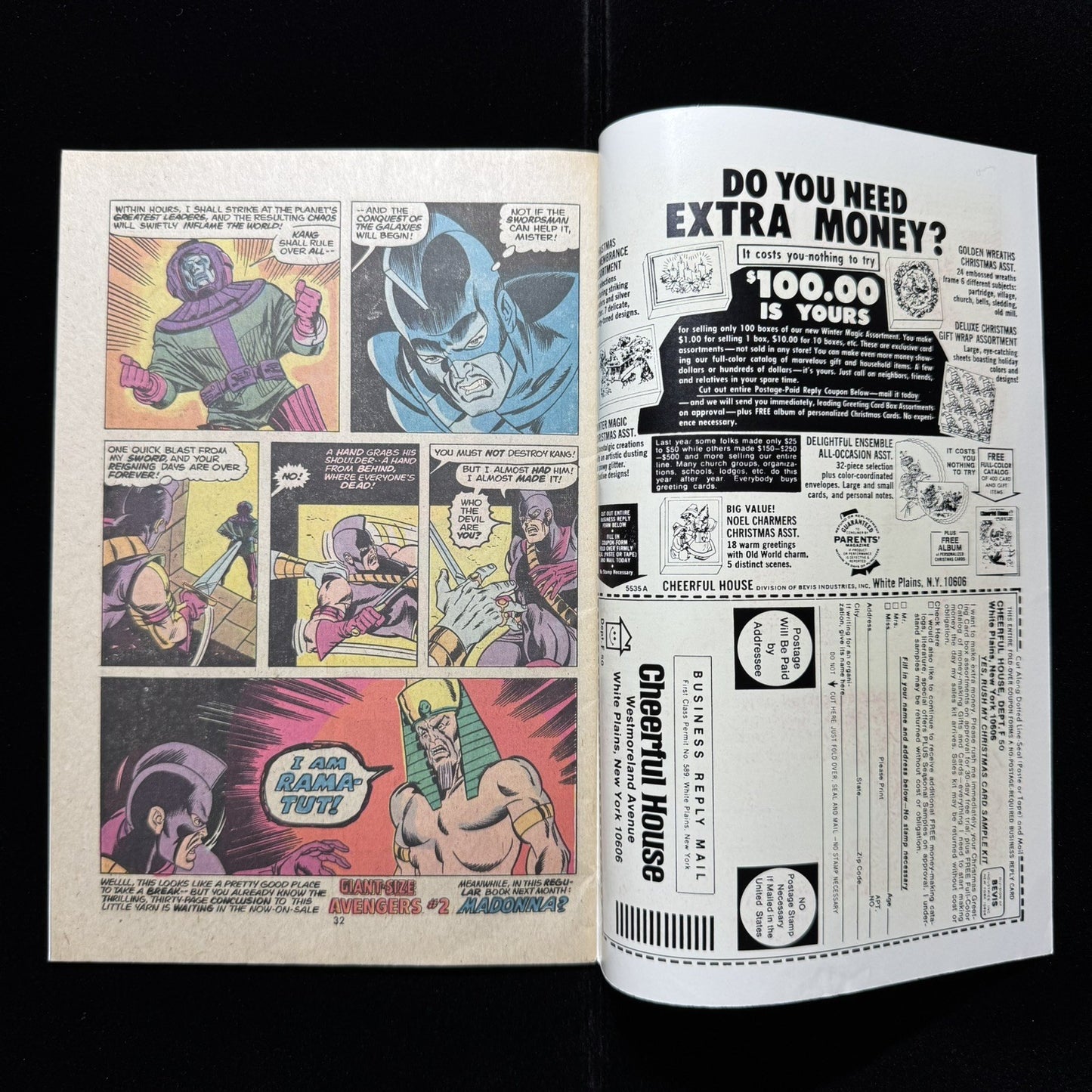 Avengers 129 Mark Jewelers (VERY RARE) - Bronze Age Marvel Comics 1974