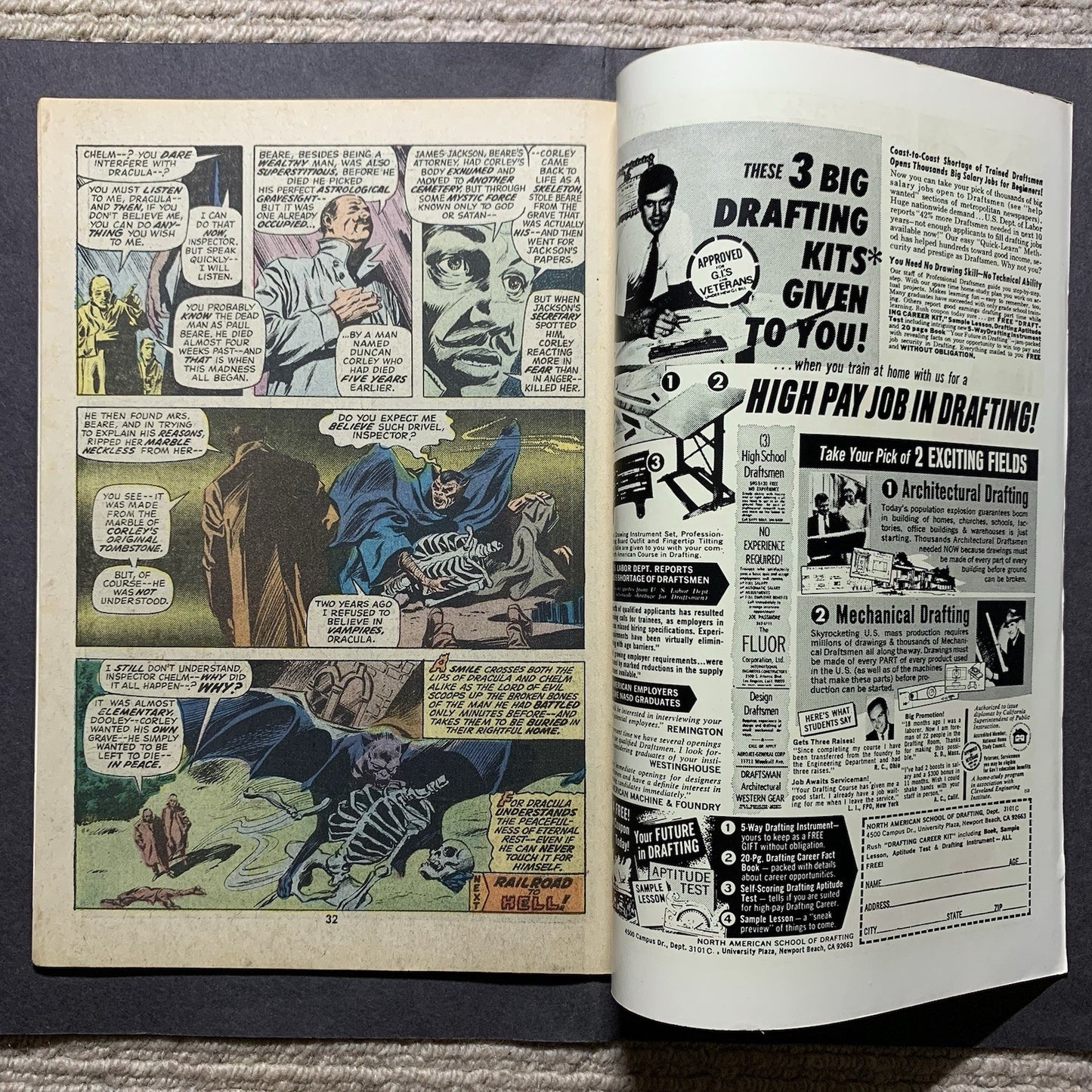 Tomb Of Dracula 16/ Bronze Age Marvel Comics 1974