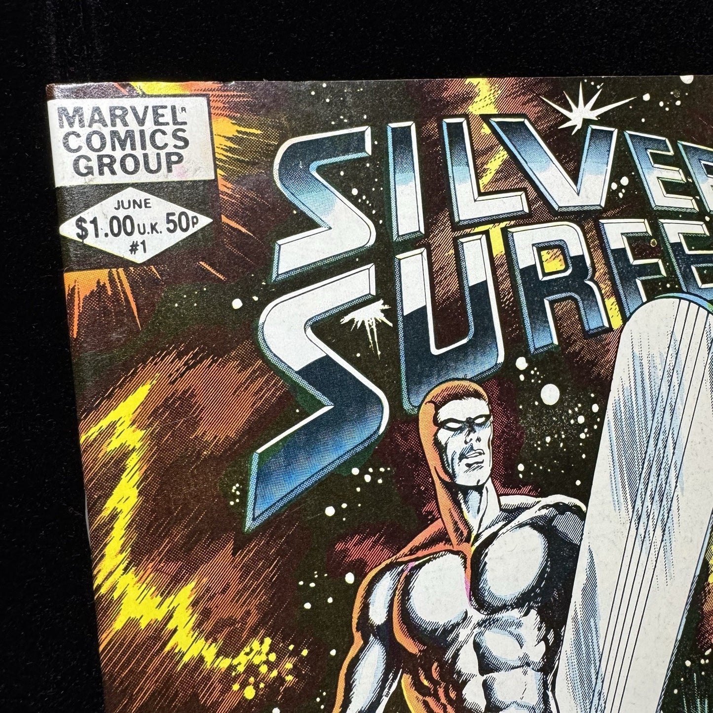 Silver Surfer 1 - Origin Of Silver Surfer - Bronze Age Marvel Comics 1982