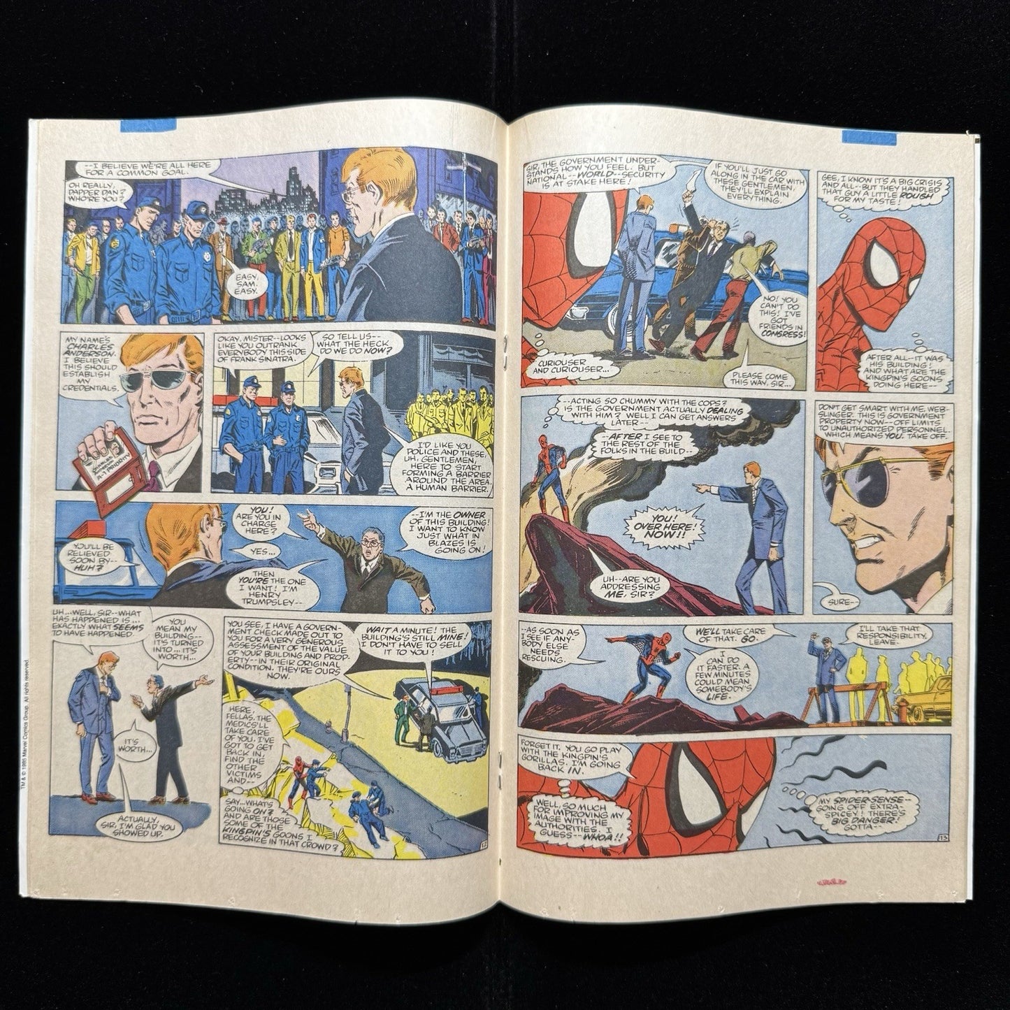 Web Of Spider-Man 6 - Copper Age Marvel Comics 1985
