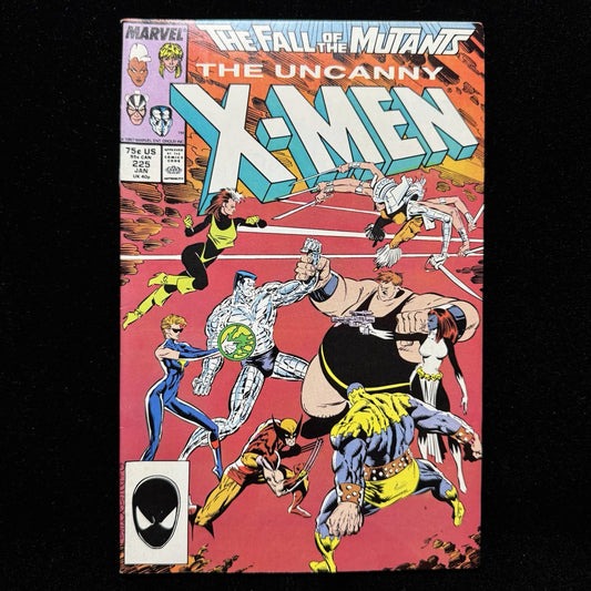 Uncanny X-Men 225 - Copper Age Marvel Comics 1988