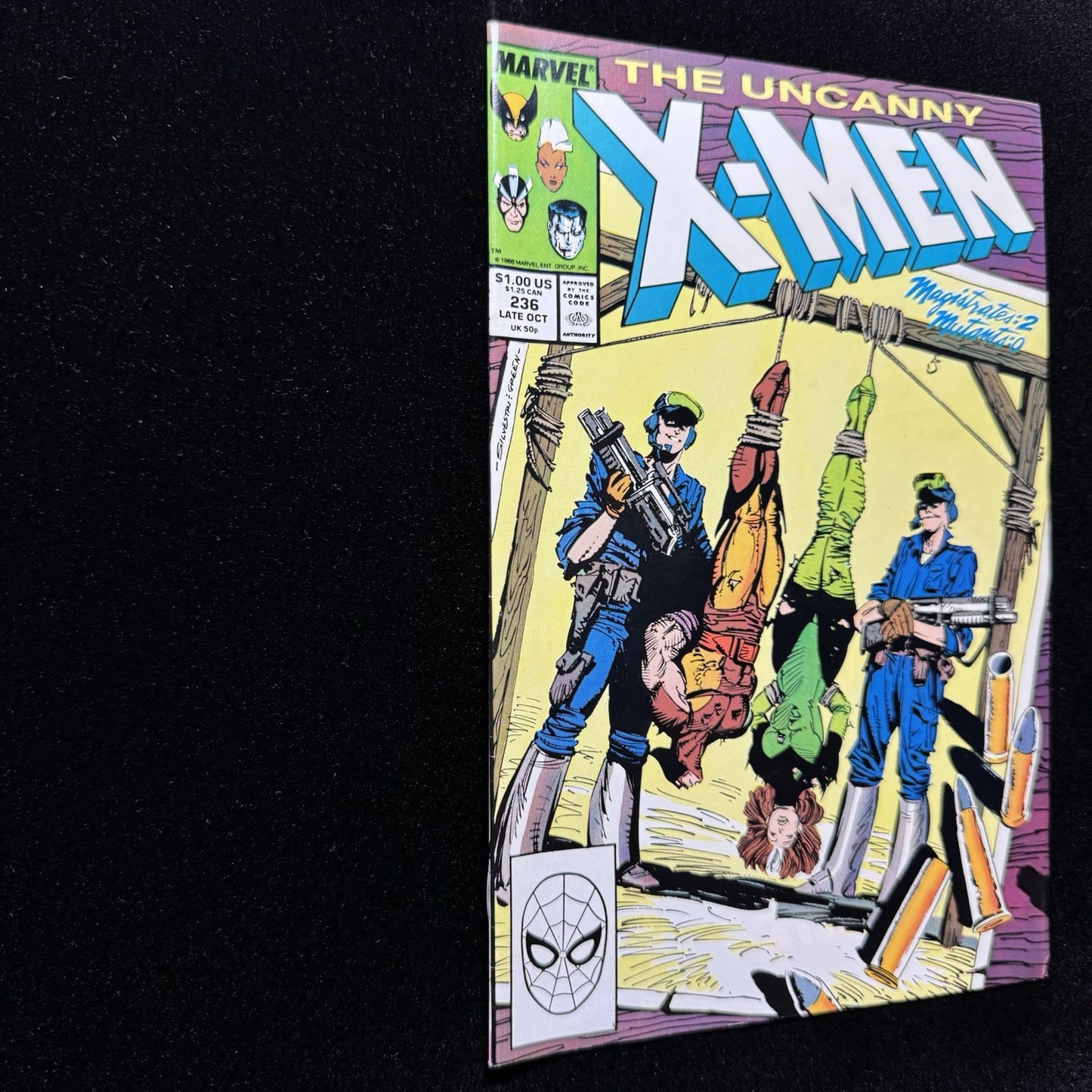 Uncanny X-Men 236 - 1st Appearance Of Genegineer - Copper Age Marvel Comics 1988