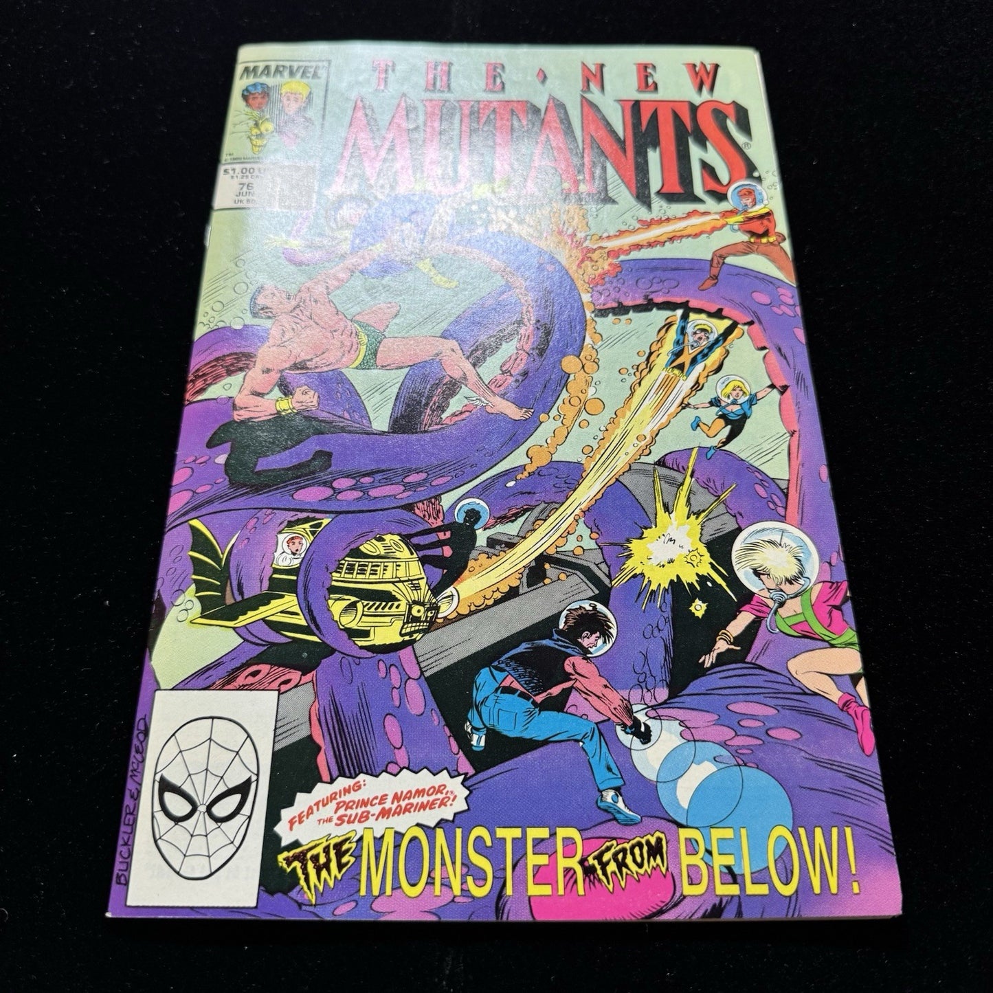 New Mutants 76 - Copper Age Marvel Comics 1989