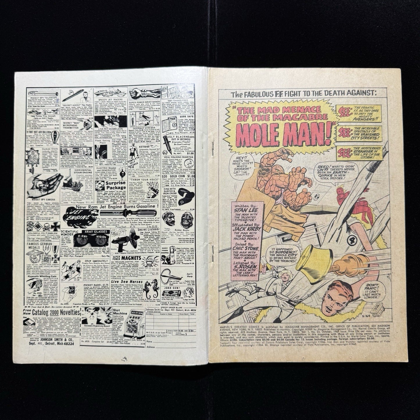 Marvels Greatest Comics 23 - Silver Age Marvel Comics 1969