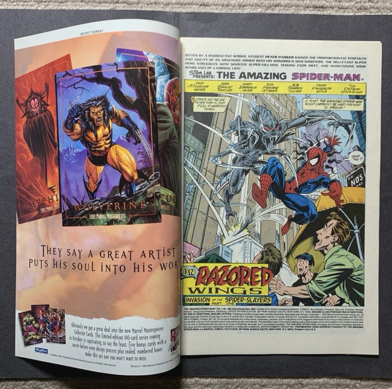 Amazing Spider-Man 368 - Modern Age Marvel Comics 1992