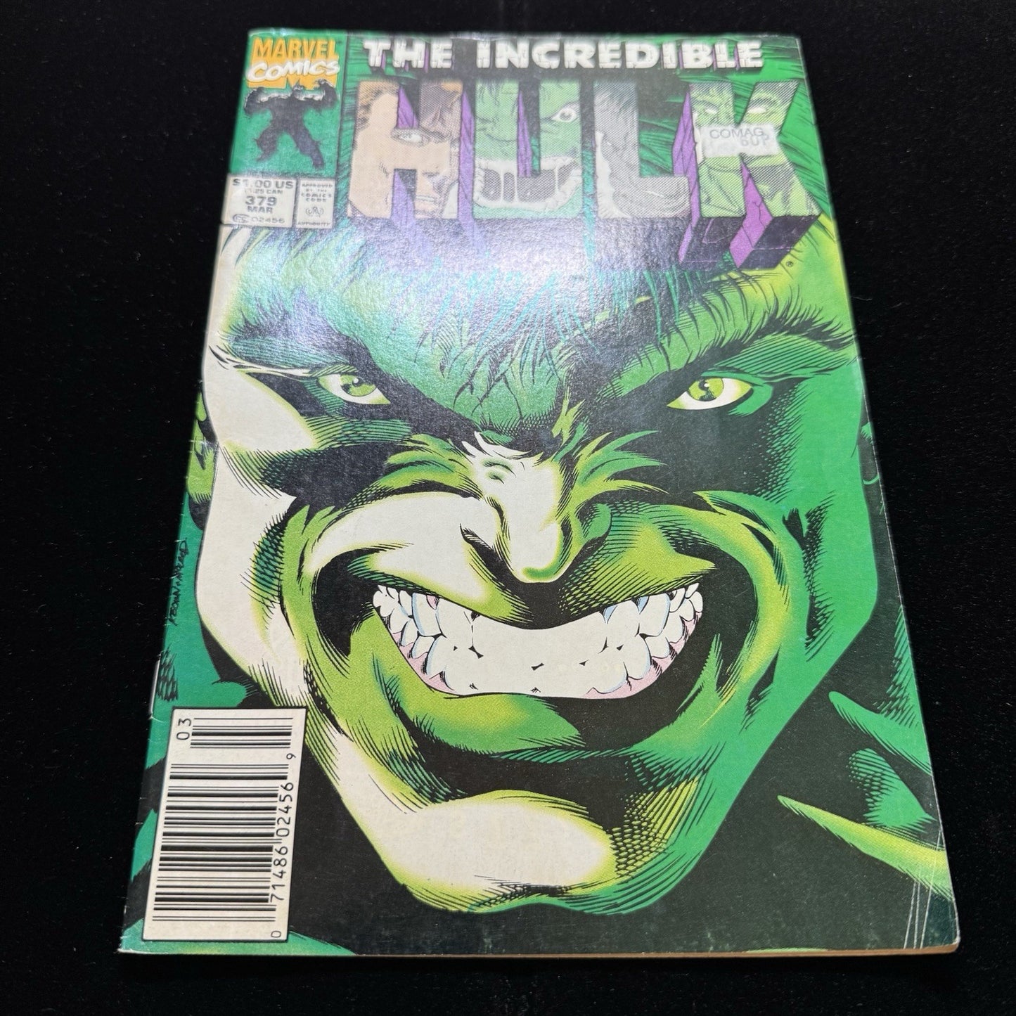 Hulk 379 - 1st App Of Delphi, Ajax, Achilles, Hector And Paris - Copper Age 1991