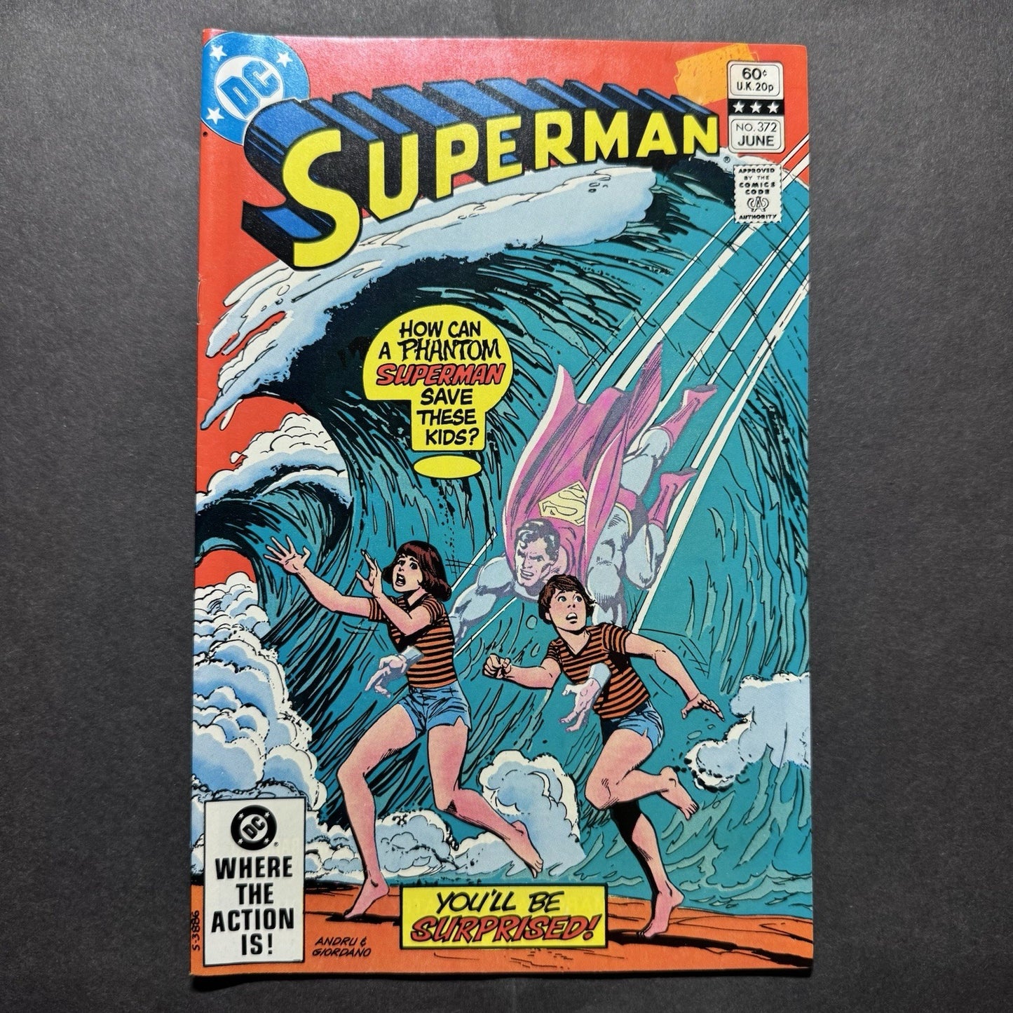 Superman 372 - Bronze Age Dc Comics 1982