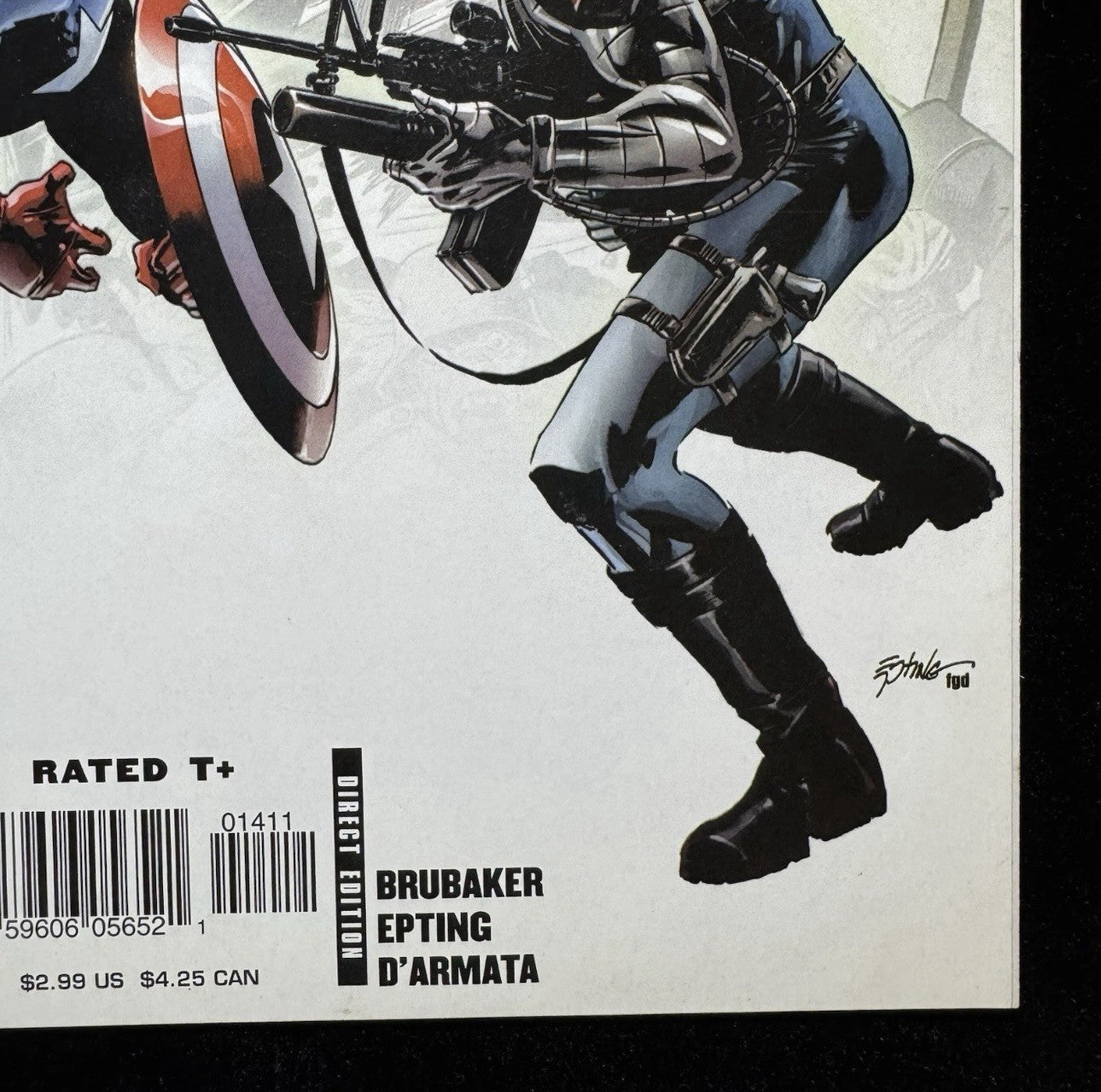 Captain America 14 - Falcon And Winter Soldier First Meeting - Modern Age 2006