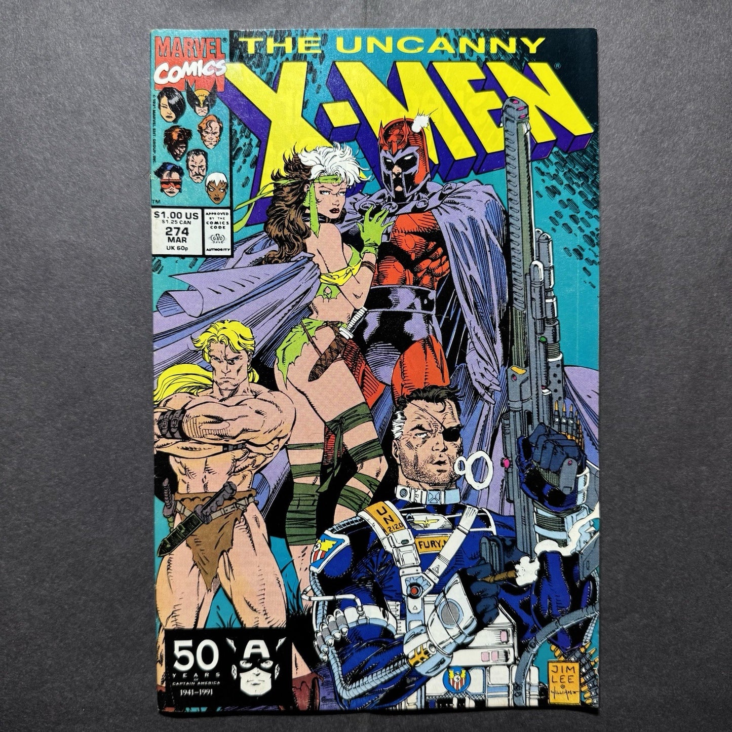 Uncanny X-Men 274/ Copper Age Marvel Comics 1991