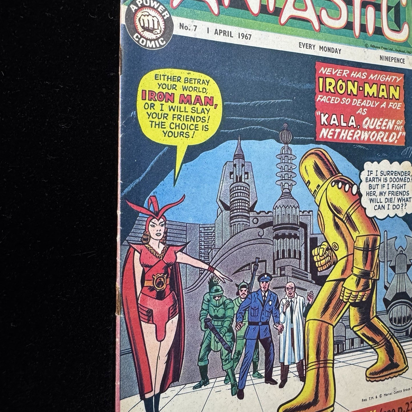 Fantastic! 7 - British Comics - Silver Age Odhams/ IPC Magazines Comics 1967