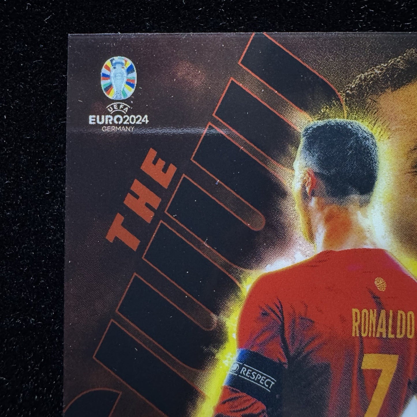 Cristiano Ronaldo Career Celebration Ultra Rare Topps Match Attax Euro 2024
