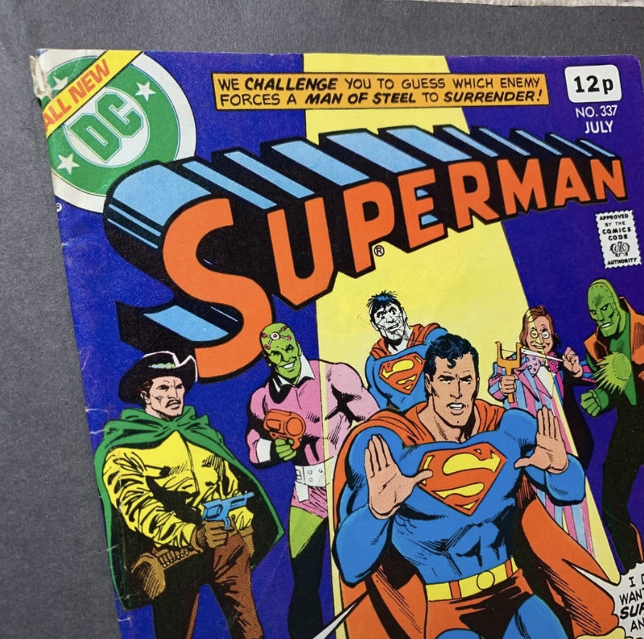 Superman 337 - Bronze Age Dc Comics 1979
