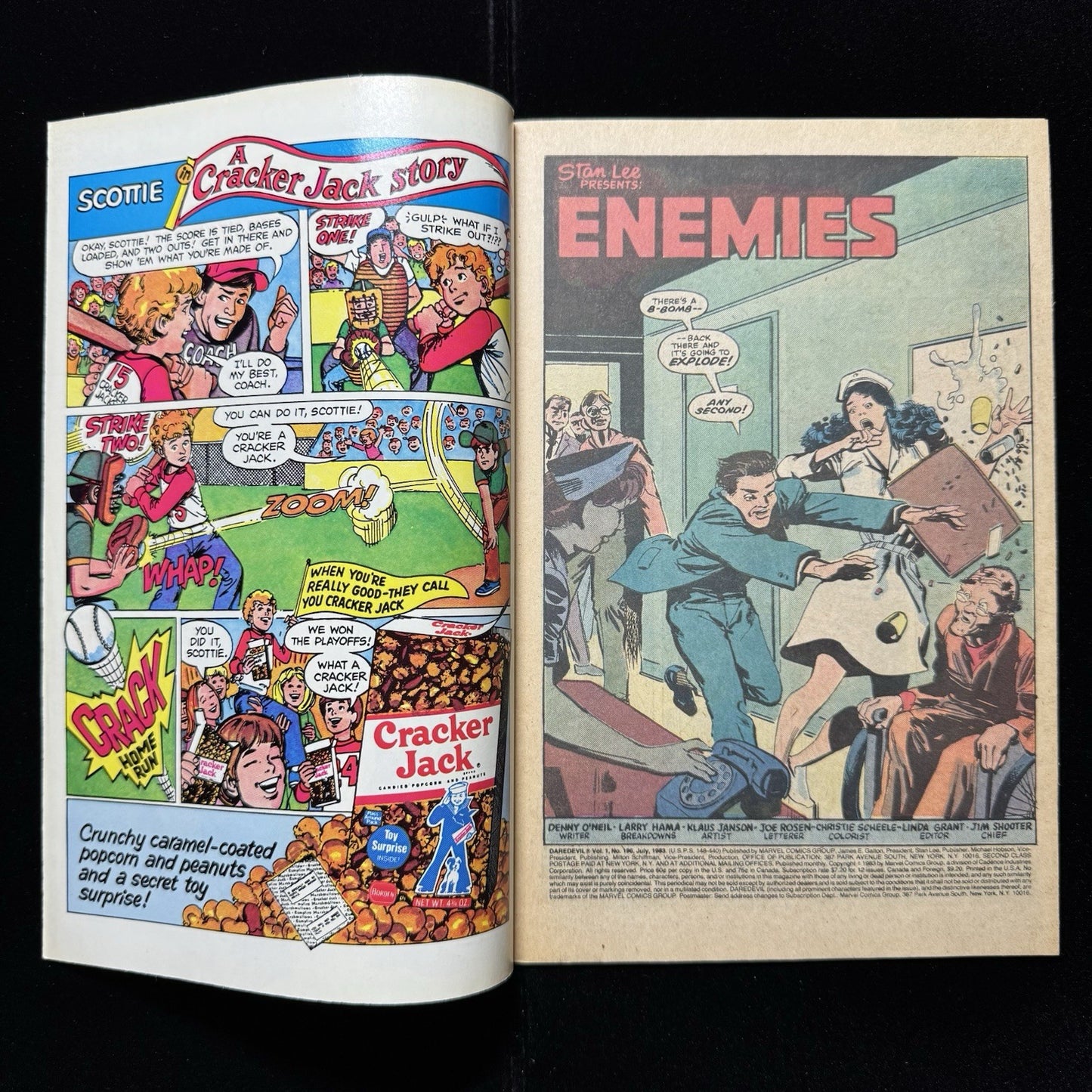 Daredevil 196 - 1st Meeting Of Daredevil And Wolverine - Bronze Age Marvel 1983