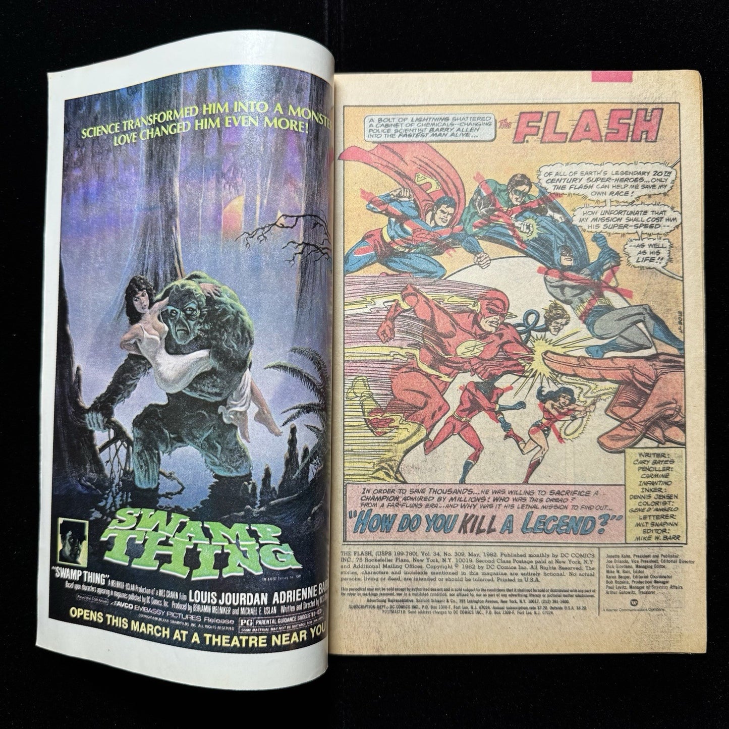 Flash 309 - Bronze Age Dc Comics 1982
