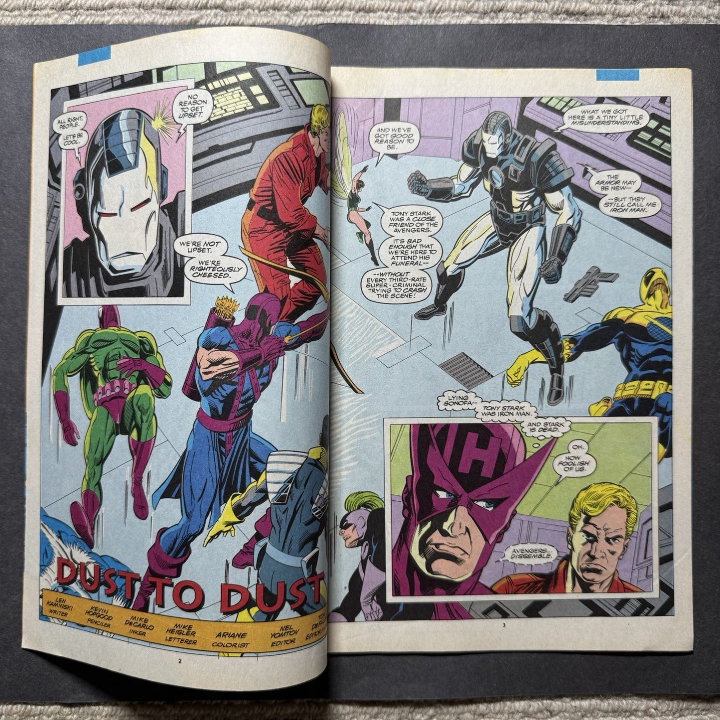 Iron Man 286 - Modern Age Marvel Comics 1992
