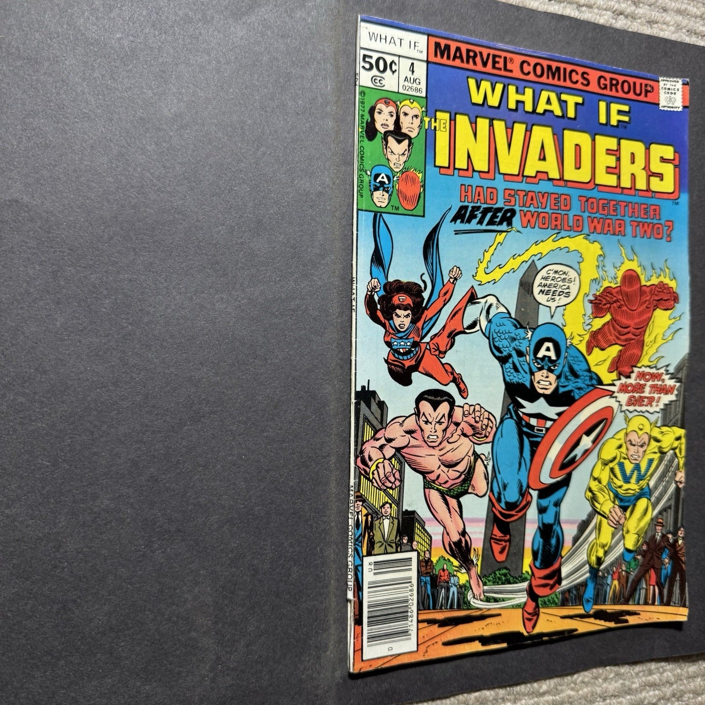 What If 4 - Origin And Death Of Spirit 76 - Bronze Age Marvel Comics 1977