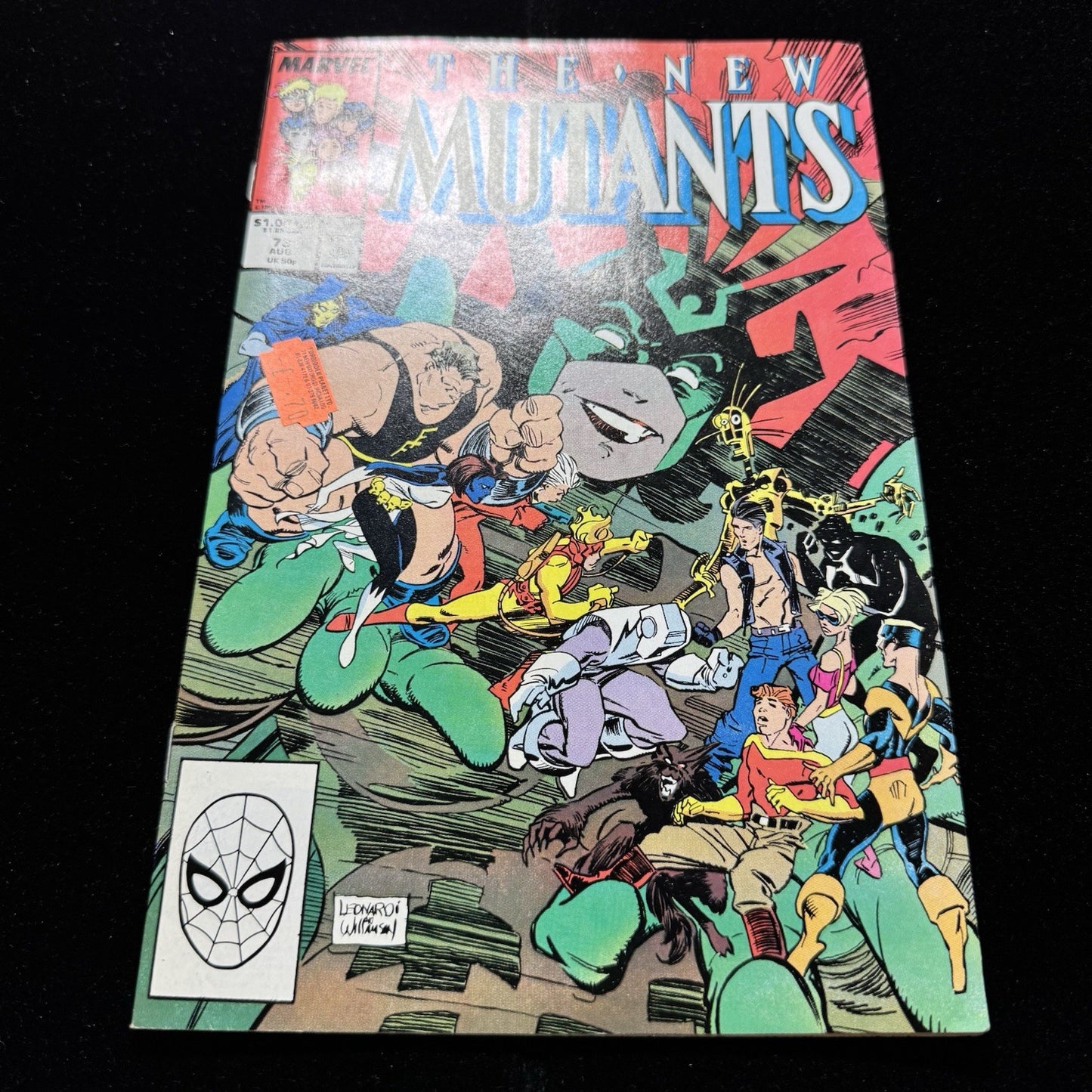 New Mutants 78 - Copper Age Marvel Comics 1989