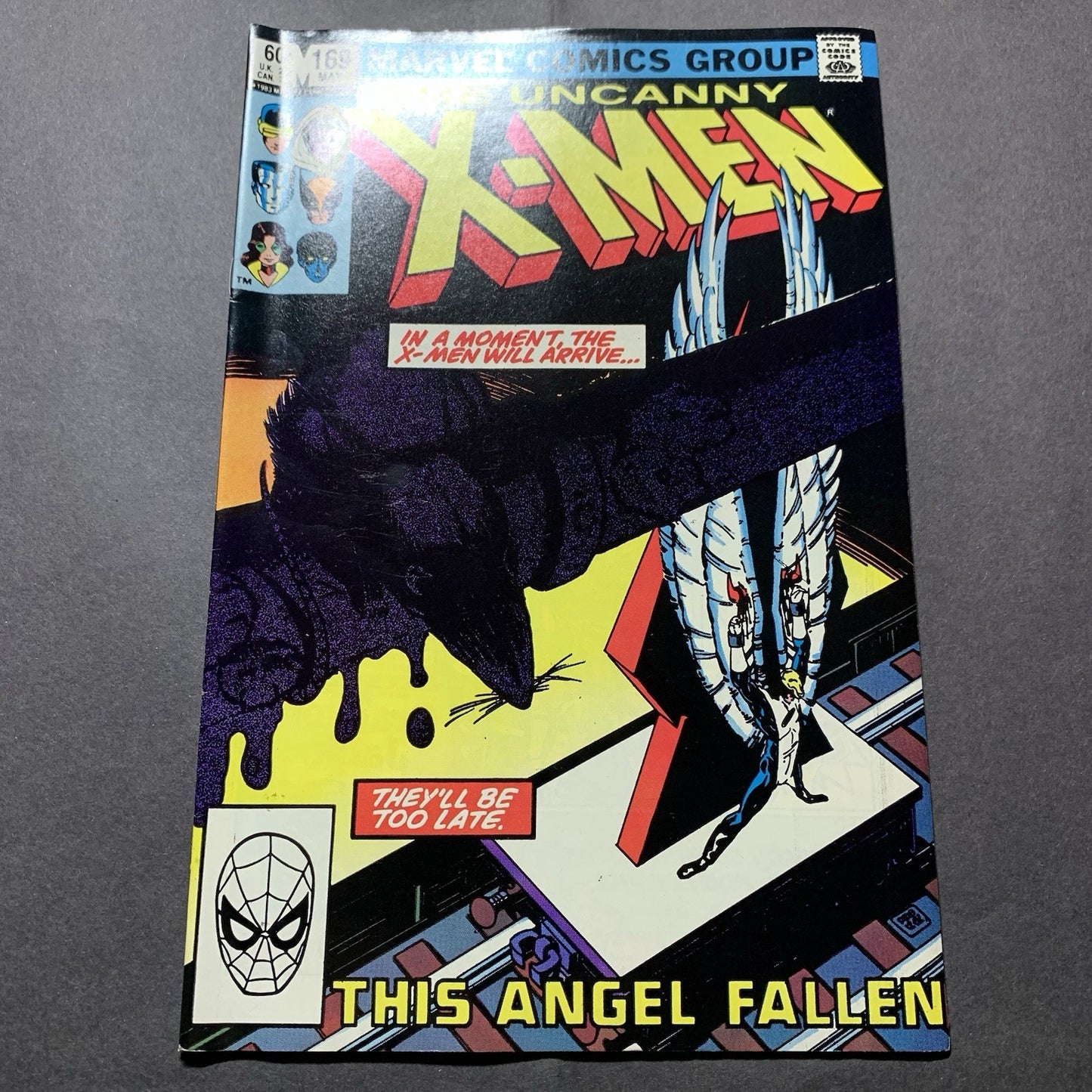 Uncanny x-men 169/ Bronze Age marvel comics 1983