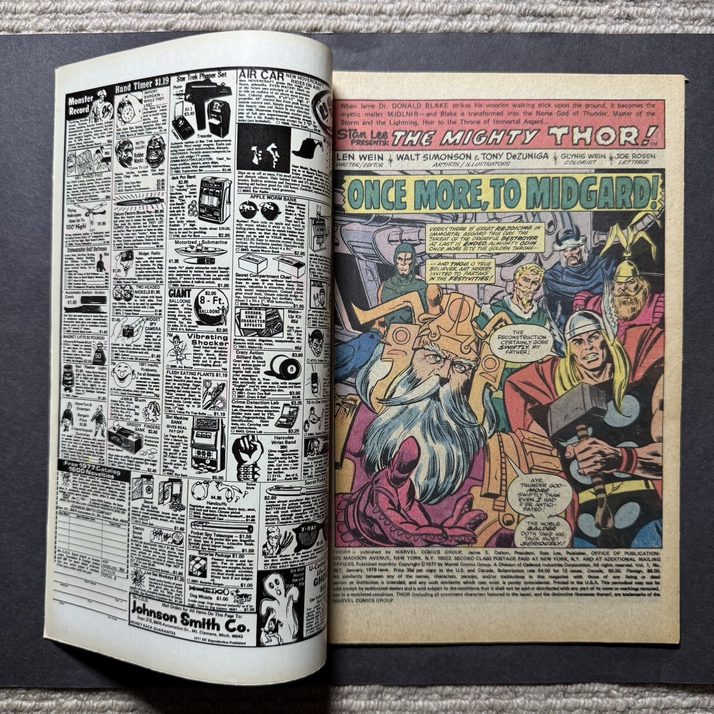 Thor 267 - Bronze Age Marvel Comics 1977