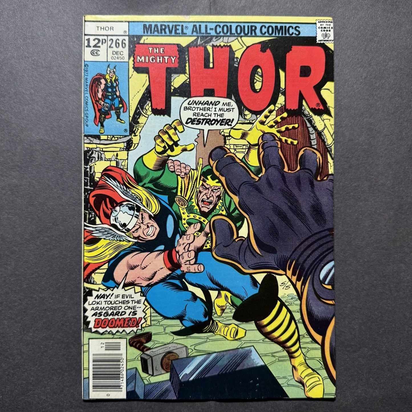 Thor 266 - Bronze Age Marvel Comics 1977