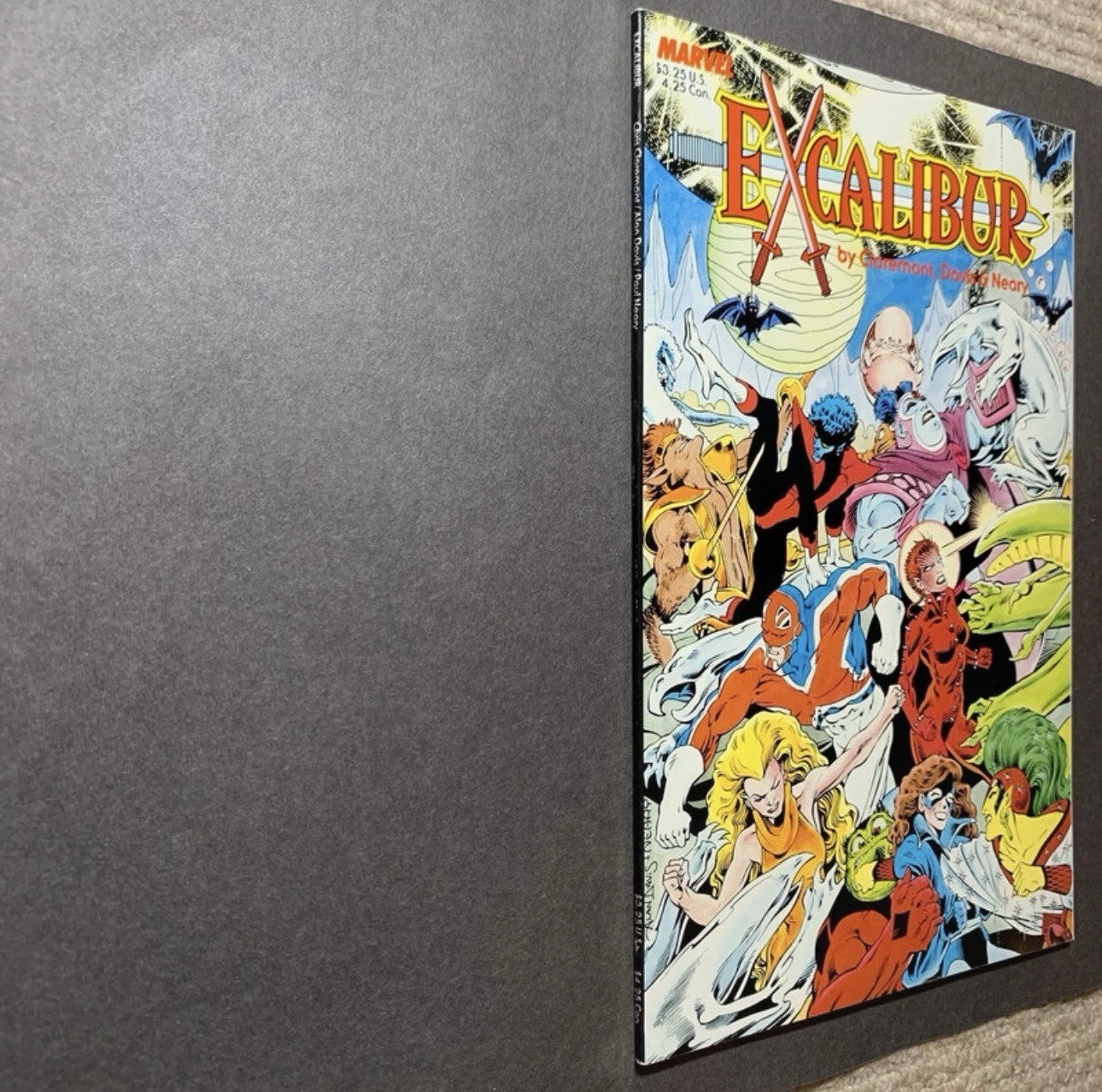 Excalibur Special Edition 1 - 1st App Excalibur - Copper Age Marvel comics 1987