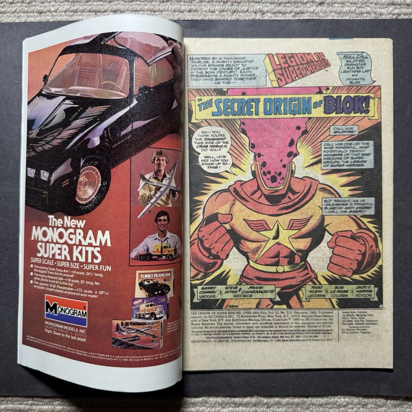 Legion Of Super-Heroes 272 - Bronze Age Dc Comics 1981