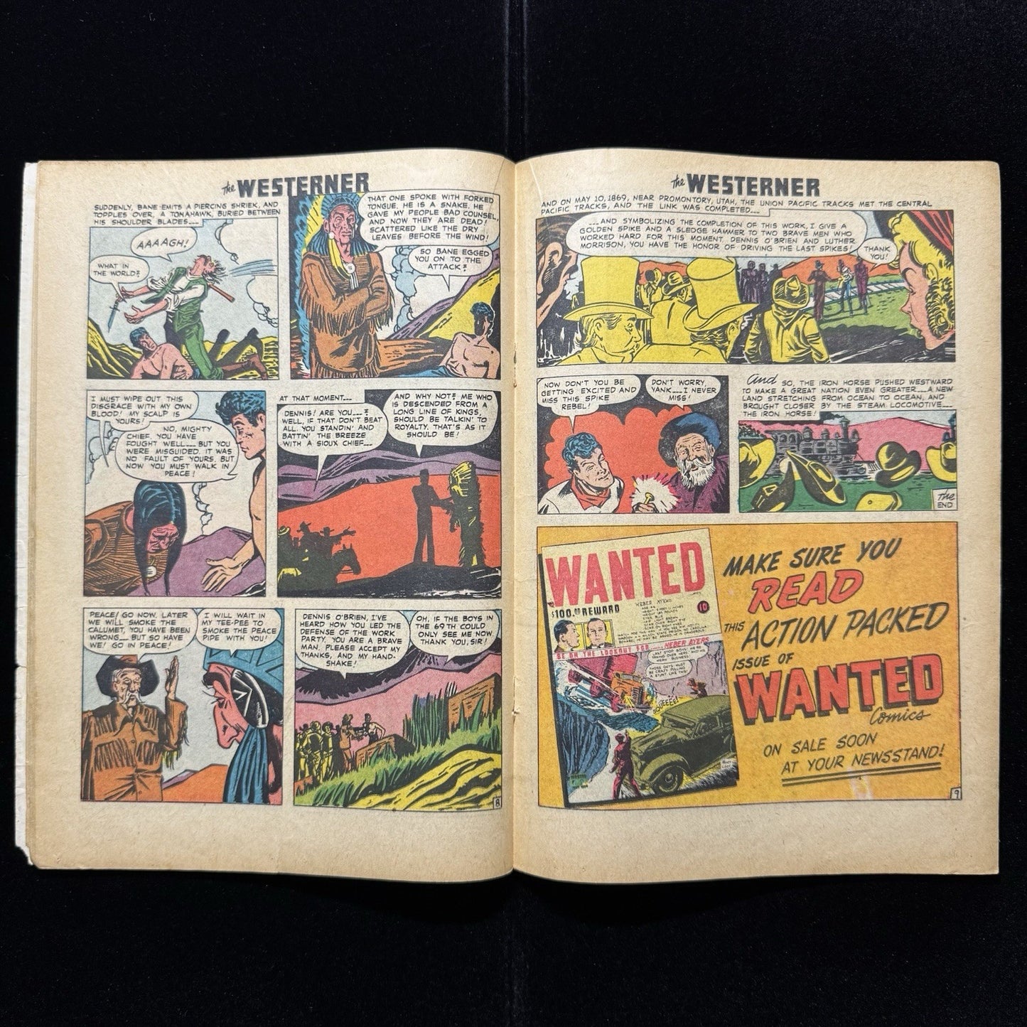 Westerner 17 - Golden Age Orbit-Wanted Comics 1948