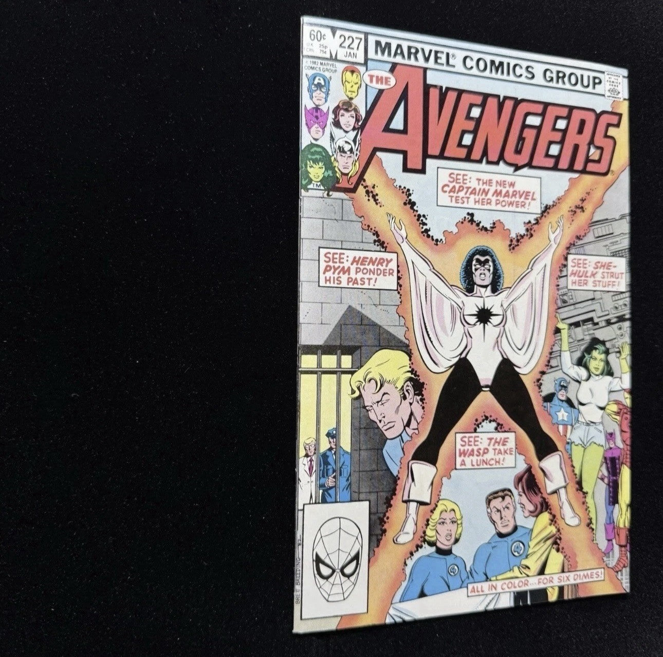 Avengers 227 - 2nd Appearance Of Monica Rambeau - Bronze Age Marvel Comics 1983