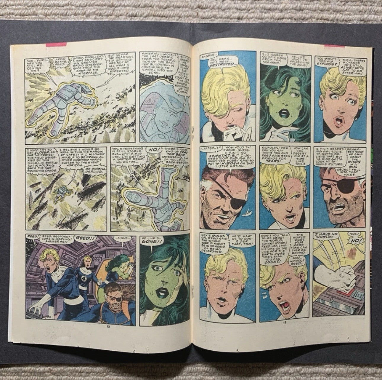 Fantastic Four 289/ copper age marvel comics 1986
