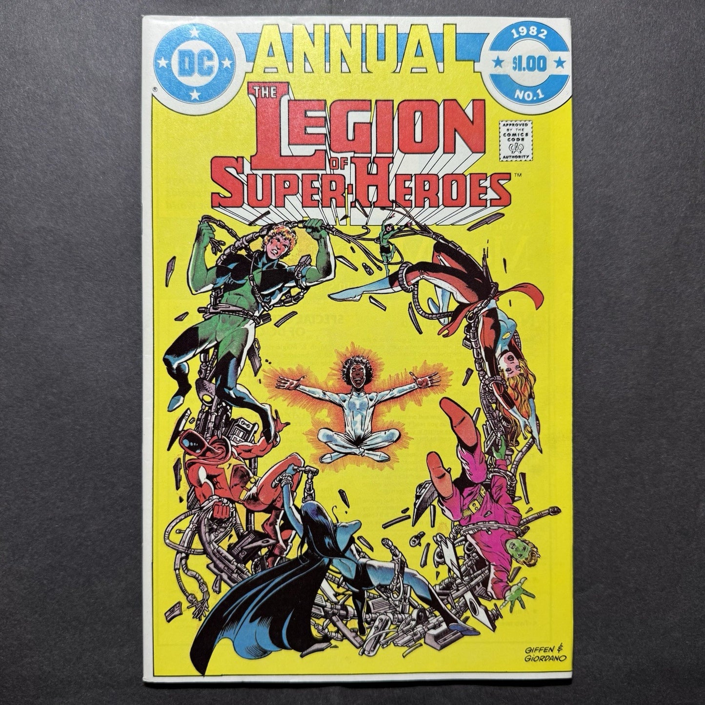 Legion Of Super-Heroes Annual 1 - 1st Appearance - Bronze Age Dc Comics 1982