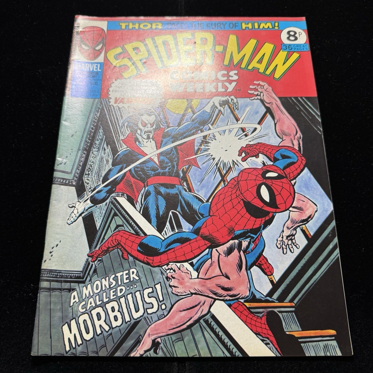 Spider-Man Comics Weekly 140 - Bronze Age Marvel Uk Comics 1975