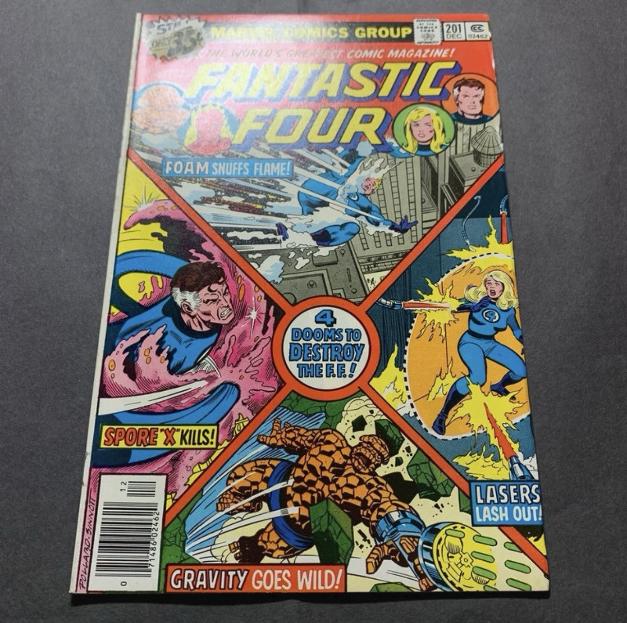 Fantastic Four 201/ Bronze Age marvel comics 1978