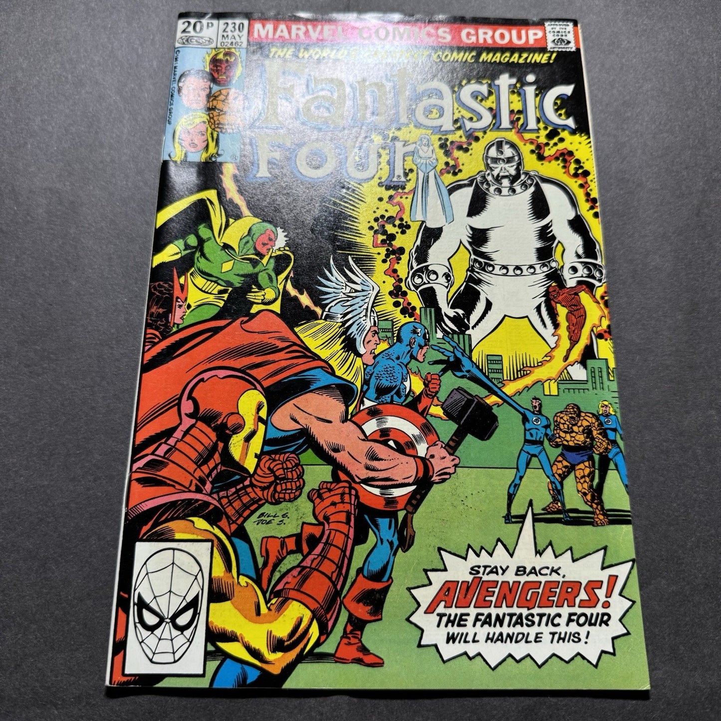 Fantastic Four 230 - Bronze Age Marvel Comics 1981