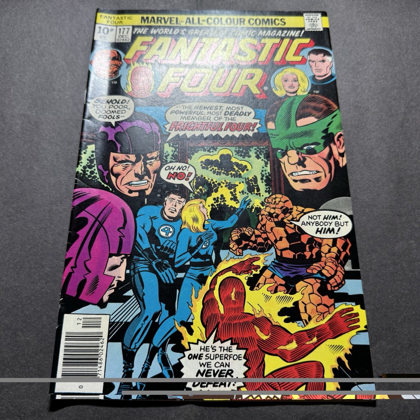 Fantastic Four 177 - 1st Appearance Texas Twister -Bronze Age Marvel Comics 1976