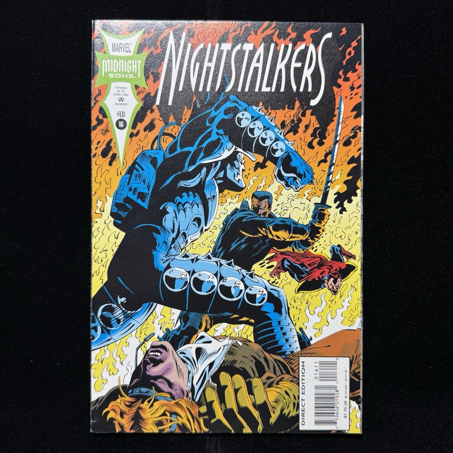 Nightstalkers 16 - 1st App Of Bloodstorm One - Modern Age Marvel Comics 1994