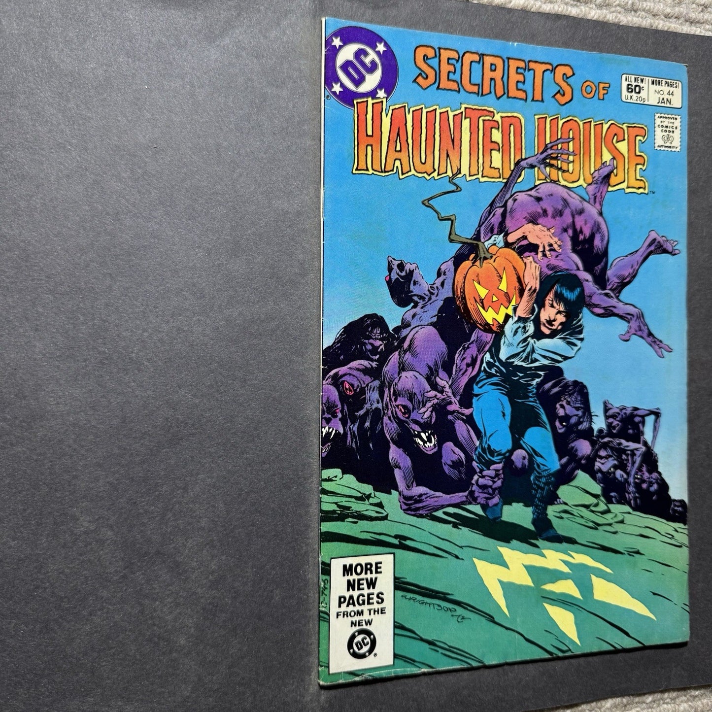 Secrets Of Haunted House 44 - Fan Letter From Todd McFarlane - Bronze Age 1982