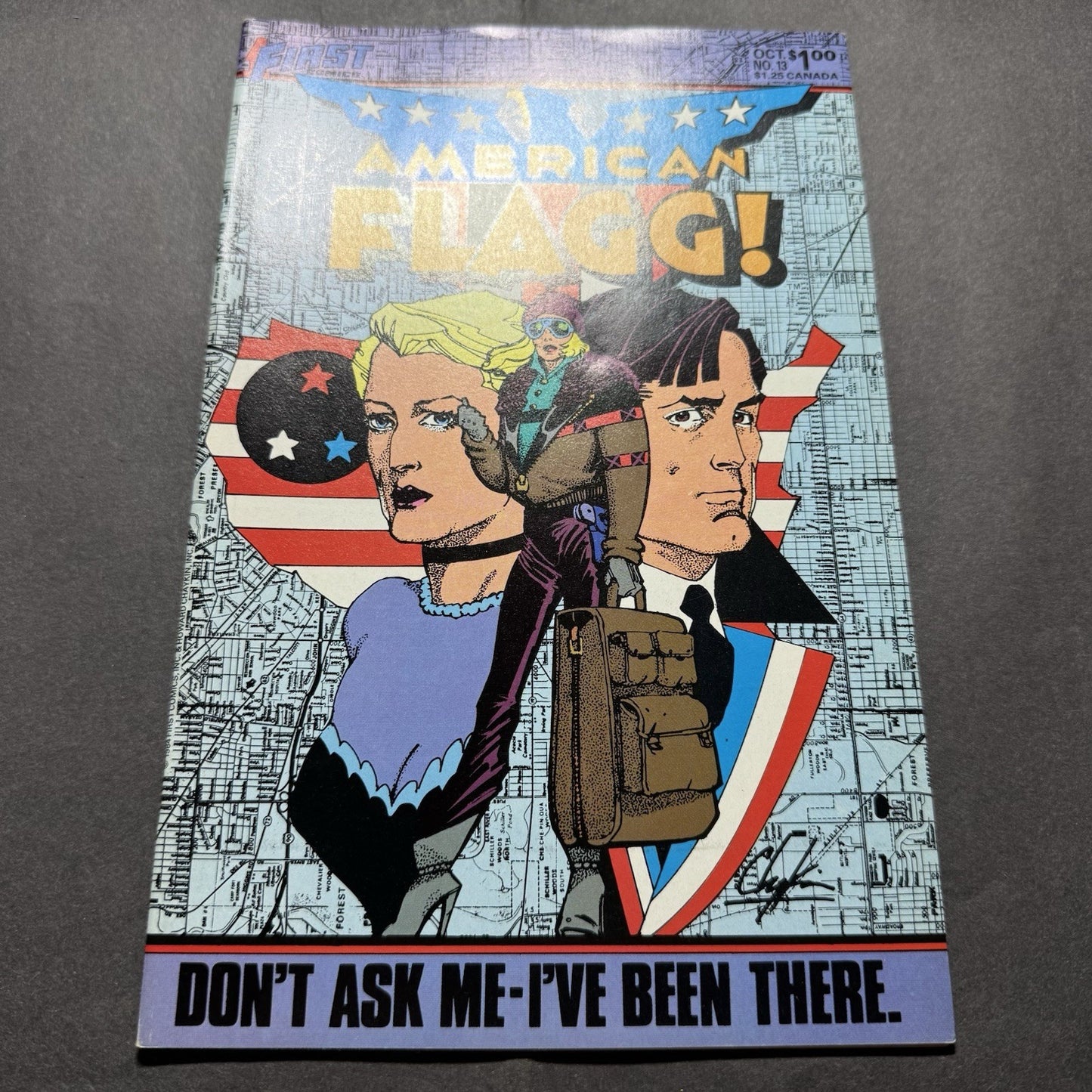 American Flagg 13 - Copper Age First Comics 1984