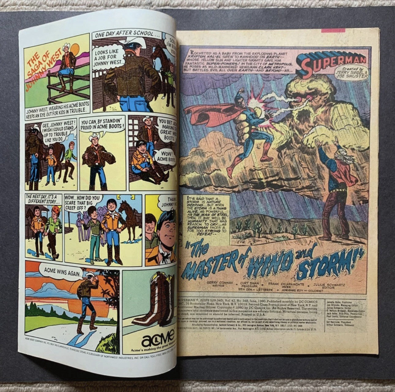 Superman 348 - Bronze Age Dc Comics 1980