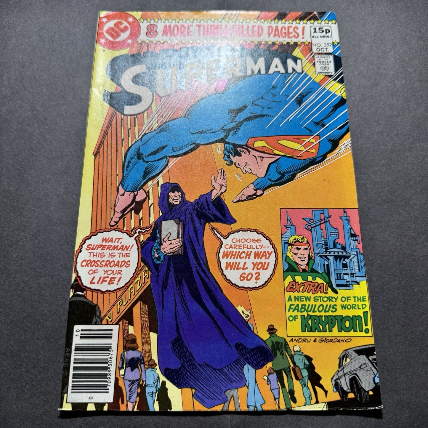 Superman 352 - Bronze Age Dc Comics 1980