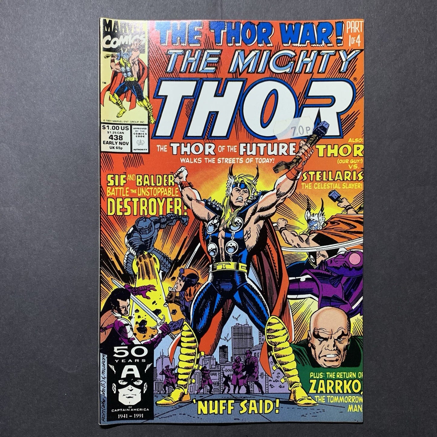 Thor 438/ Copper Age Marvel Comics 1991