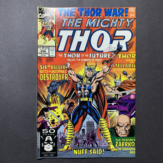 Thor 438/ Copper Age Marvel Comics 1991