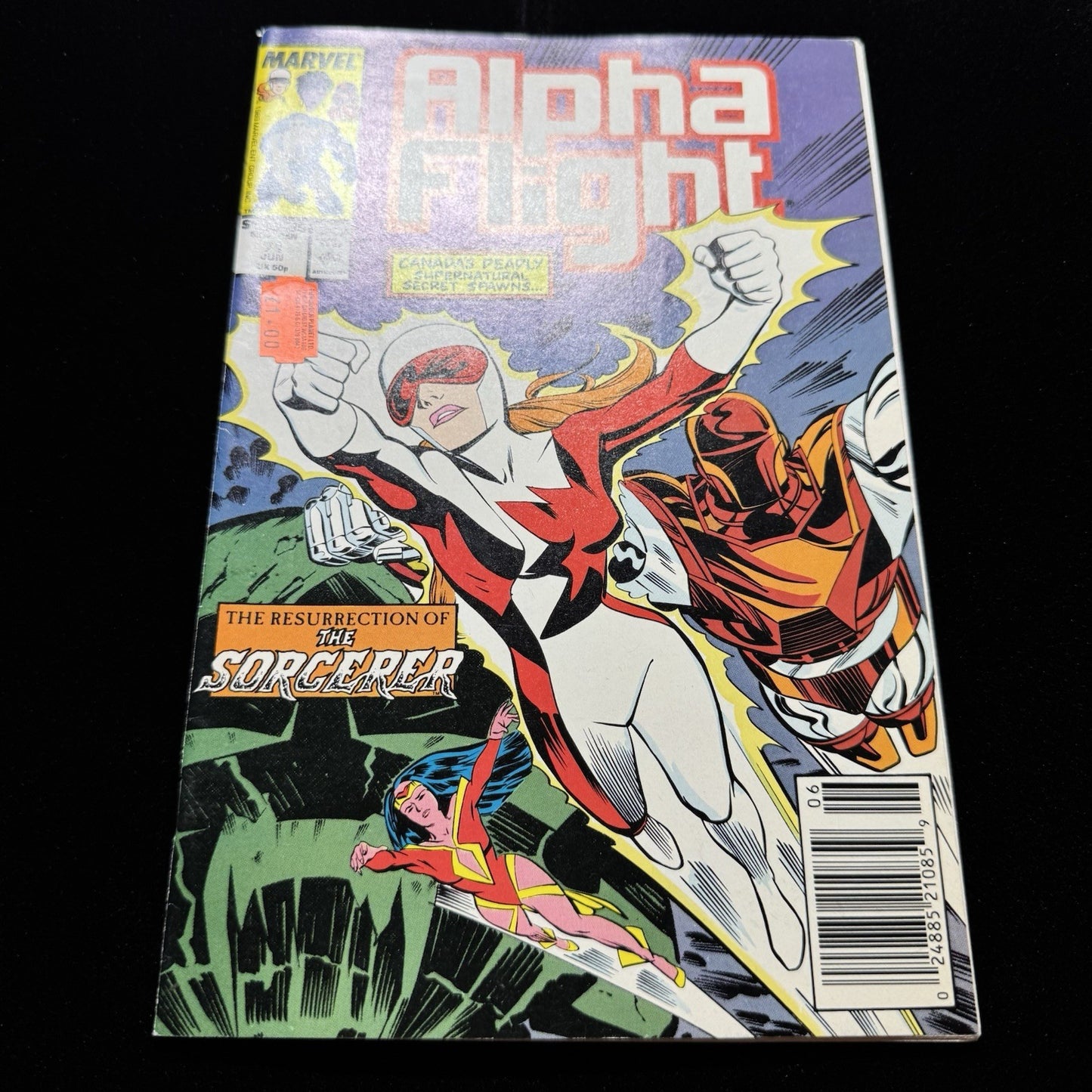 Alpha Flight 71 - Copper Age Marvel Comics 1989