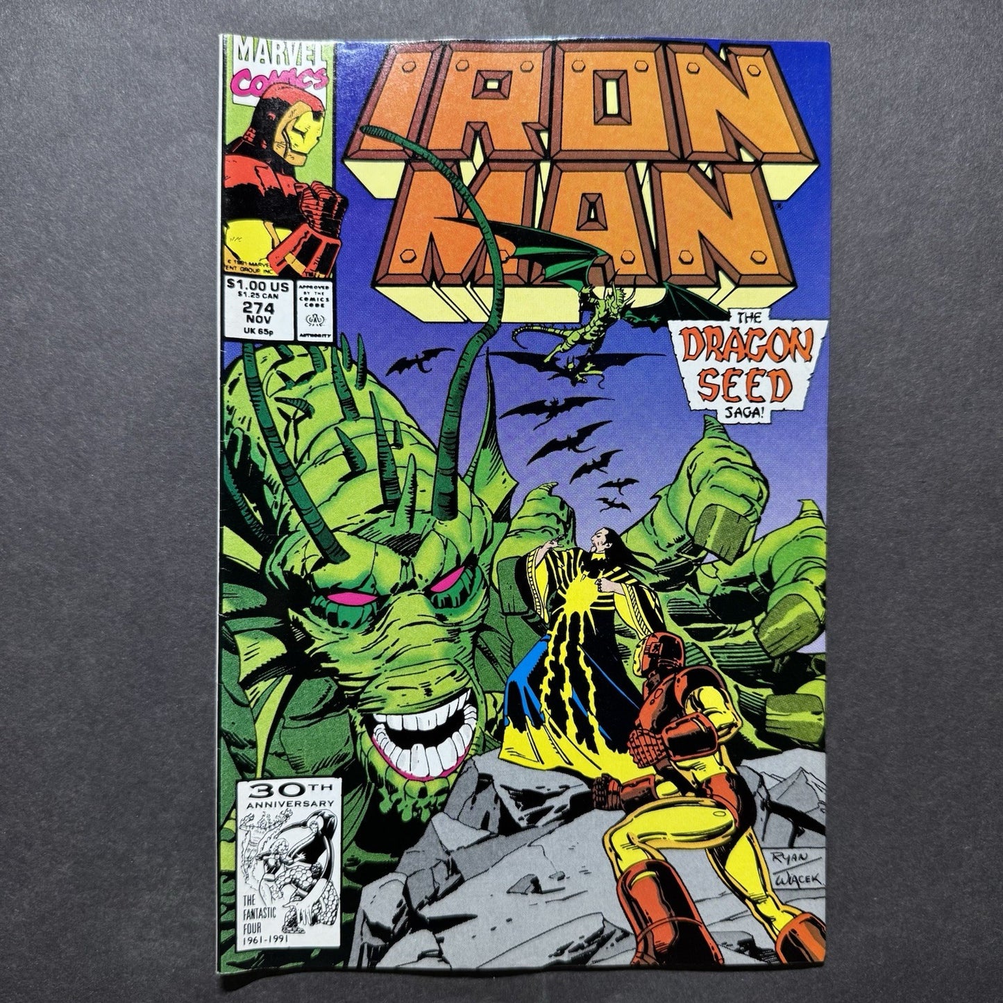 Iron Man 274 - Copper Age Marvel Comics 1991