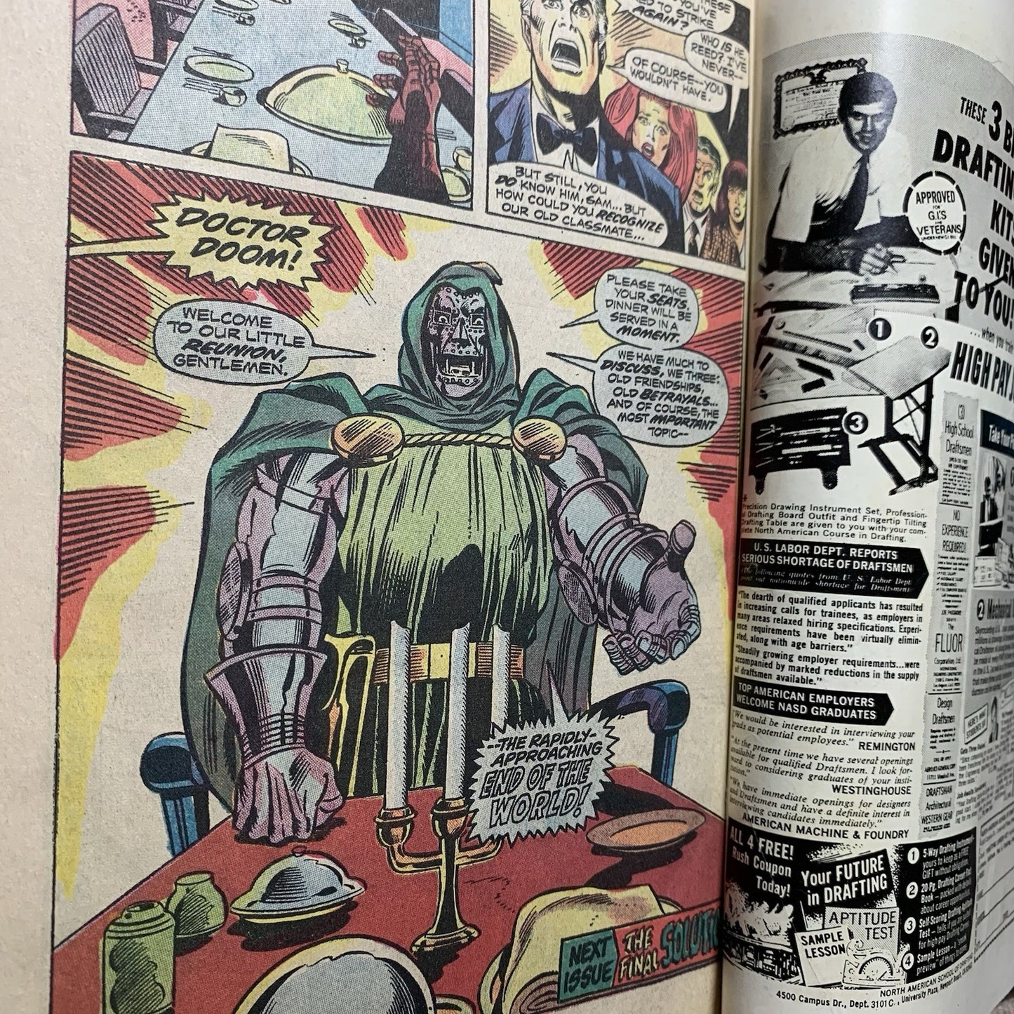 Fantastic Four 142/ Bronze Age Marvel Comics 1974/ Restored Staple